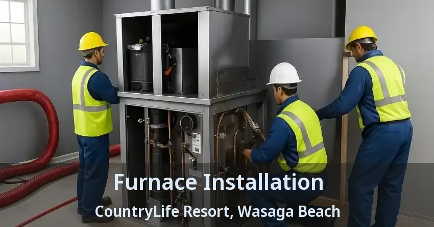 Furnace Installation CountryLife Resort, Wasaga Beach - ON