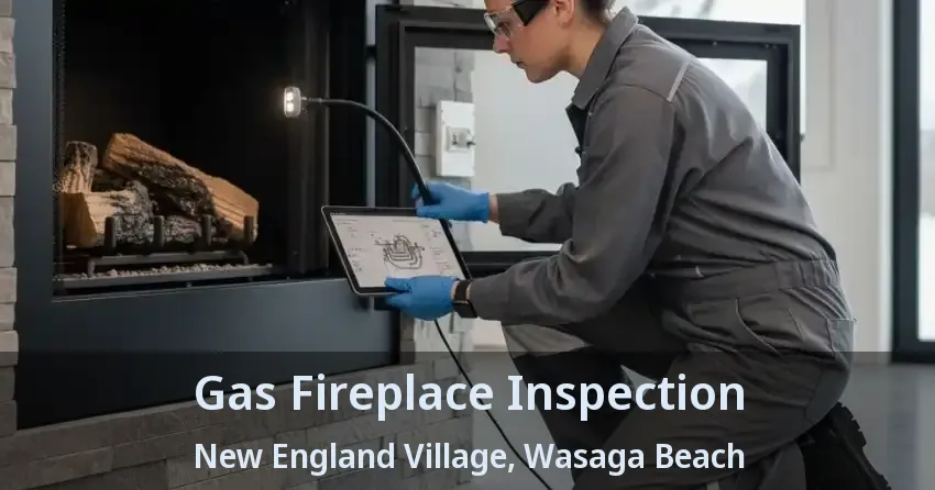 Gas Fireplace Inspection New England Village, Wasaga Beach - ON