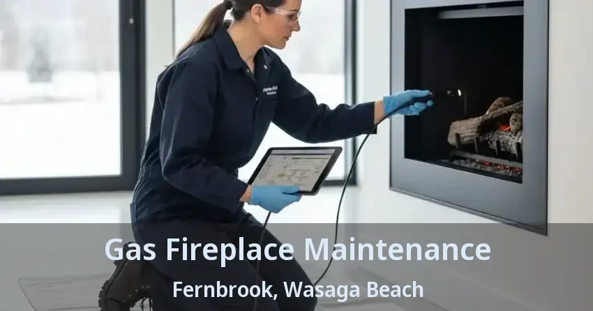 Gas Fireplace Maintenance Fernbrook, Wasaga Beach - ON