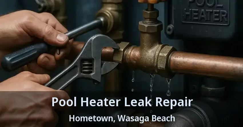 Pool Heater Leak Repair Hometown, Wasaga Beach - ON