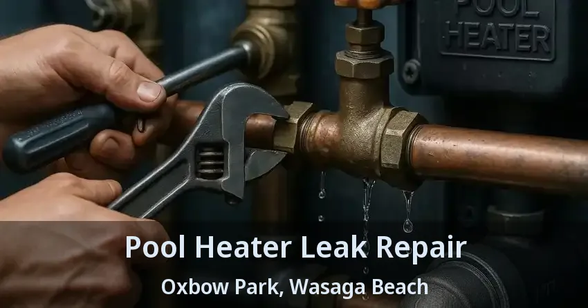 Pool Heater Leak Repair Oxbow Park, Wasaga Beach - ON
