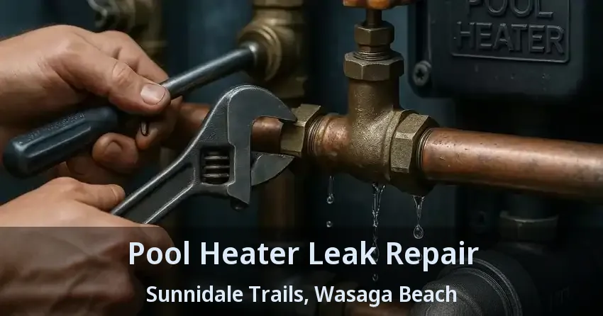 Pool Heater Leak Repair Sunnidale Trails, Wasaga Beach - ON