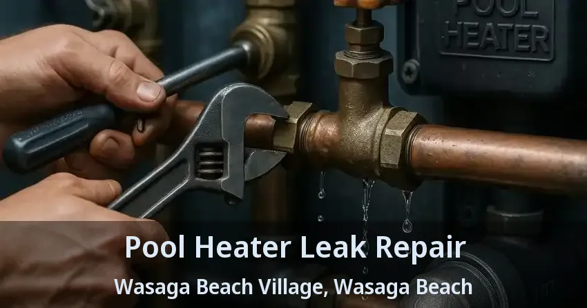 Pool Heater Leak Repair Wasaga Beach Village, Wasaga Beach - ON